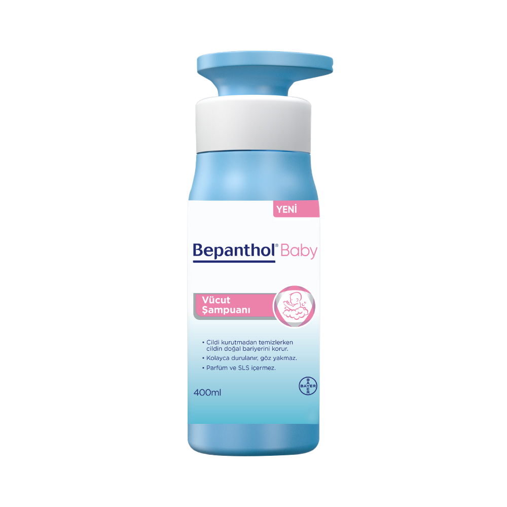 Bepanthol® Baby Vücut Şampuanı 400 mL yeni